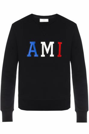 Logo-stitched sweatshirt, zdjęcie 1 Logo-stitched sweatshirt od Ami Alexandre Mattiussi